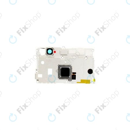 Huawei P9 Lite - Középső Tok + Ujjlenyomat-érzékelő (Black) - 02350TMR Genuine Service Pack