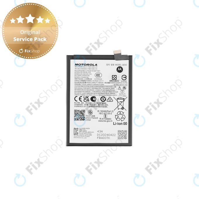 Motorola Moto G85 5G - Akkumulátor QE50 5000mAh - SB18E14178 Genuine Service Pack