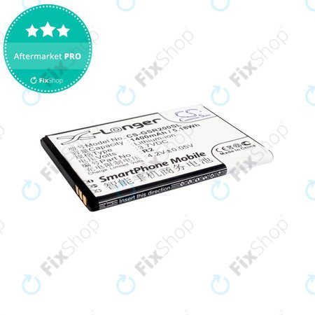 Akkumulátor Gigabyte Gsmart Roma, R2, Li-ion, 3.7V, 1400mAh, HQ