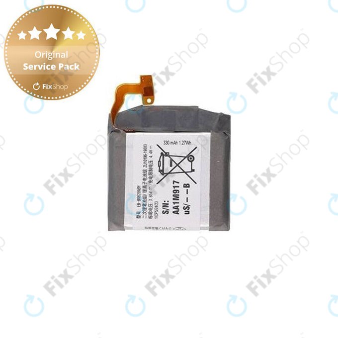 Samsung Galaxy Watch Active 2 44mm - Akkumulátor EB-BR820ABY 330mAh - GH43-04966A, GH43-04984A Genuine Service Pack