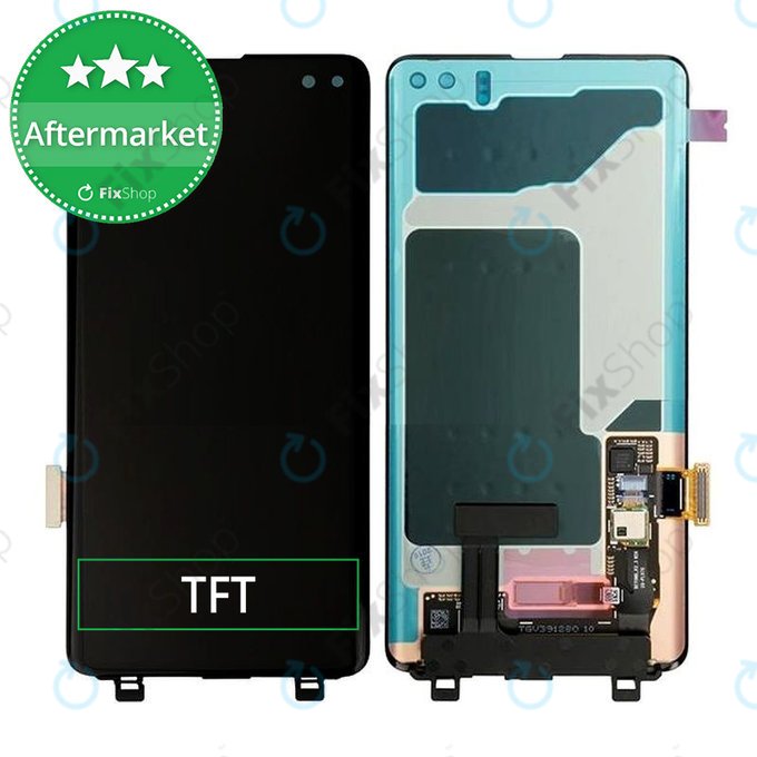 Samsung Galaxy S10 Plus G975F - LCD Kijelző + Érintőüveg TFT