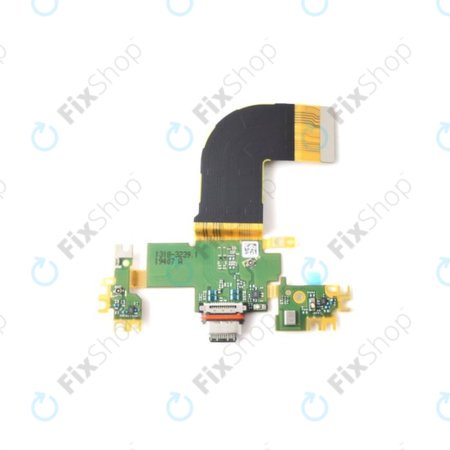 Sony Xperia 5 - Töltő Csatlakozó + PCB Alaplap + Mikrofón - 1318-3239 Genuine Service Pack