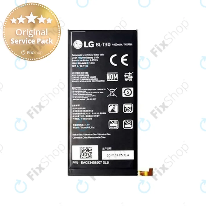 LG X Power 2 M320 - Akkumulátor BL-T30 4500mAh - EAC63458501 Genuine Service Pack