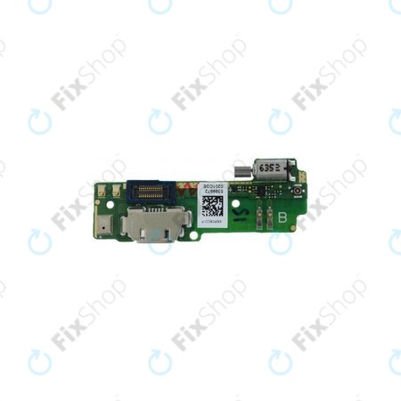 Sony Xperia XA F3111 - Töltő Csatlakozó + Mikrofon + Rezgőmotor + Flex Kábel - 78PA3300030, 78PA3300010 Genuine Service Pack