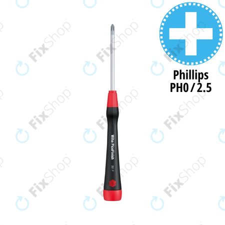 Wiha PicoFinish® 261P - Precíziós Csavarhúzó - Phillips PH0 (2.5mm)