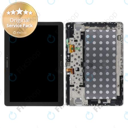 Samsung Galaxy Note Pro 12.2 P905 - LCD Kijelző + Érintőüveg + Keret (Black) - GH97-15509A Genuine Service Pack