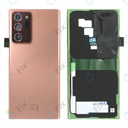 Samsung Galaxy Note 20 Ultra N986B - Akkumulátor Fedőlap (Mystic Bronze) - GH82-23281D Genuine Service Pack
