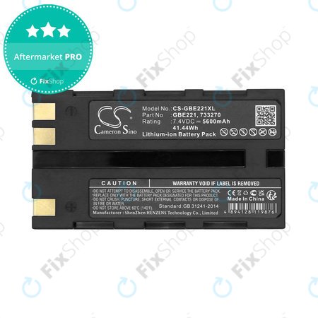 Akkumulátor Geomax Stonex R6, Zoom 35, 5600mAh, Li-Ion, 7.4V, ZBA200, HQ