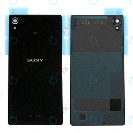 Sony Xperia Z3 Plus E6553 - Akkumulátor Fedőlap (Black) - 1289-0798 Genuine Service Pack