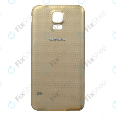 Samsung Galaxy S5 G900F - Akkumulátor Fedőlap (Copper Gold)