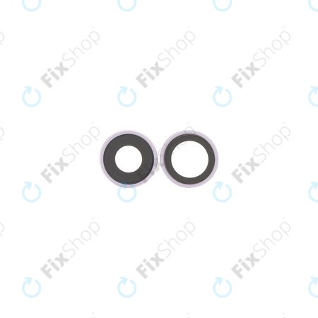 Apple iPhone 17 - Hátlapi Kamera Lencse Kerettel (Lavender) - 2db