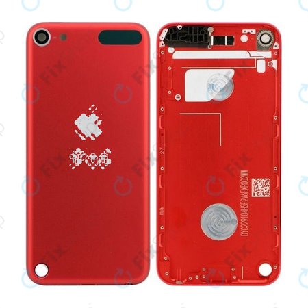 Apple iPod Touch (5th Gen) - Hátsó Housing (Red)