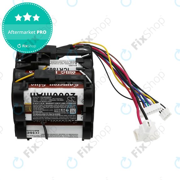 Akkumulátor AEG CX-8, Electrolux EUP82, 2000mAh, Li-Ion, 29.6V, 140112530252, HQ