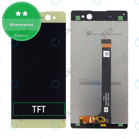 Sony Xperia XA Ultra F3211 - LCD Kijelző + Érintőüveg (Gold) TFT