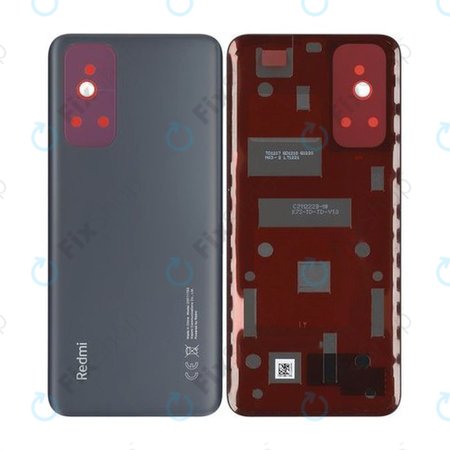 Xiaomi Redmi Note 11S 2201117SG 2201117SI - Akkumulátor Fedőlap (Graphite Gray) - 55050001TX9T Genuine Service Pack