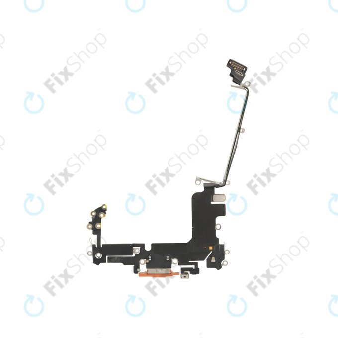 Apple iPhone 17 Pro - Töltő Csatlakozó + Flex Kábel (Orange)