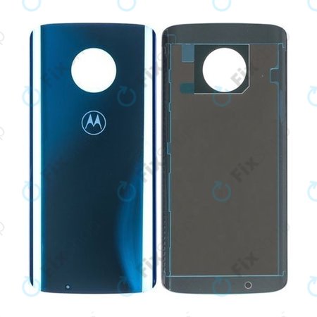 Motorola Moto G6 XT1925 - Akkumulátor Fedőlap (Blue)