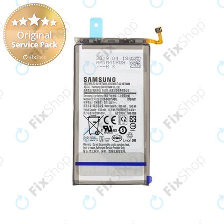 Samsung Galaxy S10 Plus G975F - Akkumulátor EB-BG975ABU 4100mAh - GH82-18827A Genuine Service Pack