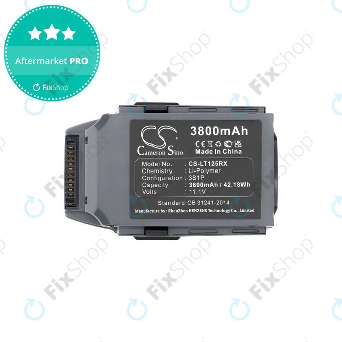 Akkumulátor DJI Mavic Pro, 3800mAh, Li-Pol, 11.1 V, GP785075-38300DB, HQ