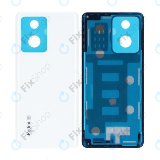 Xiaomi Redmi Note 12 Pro+ 5G - Akkumulátor Fedőlap (Polar White) - 1610111000837A Genuine Service Pack