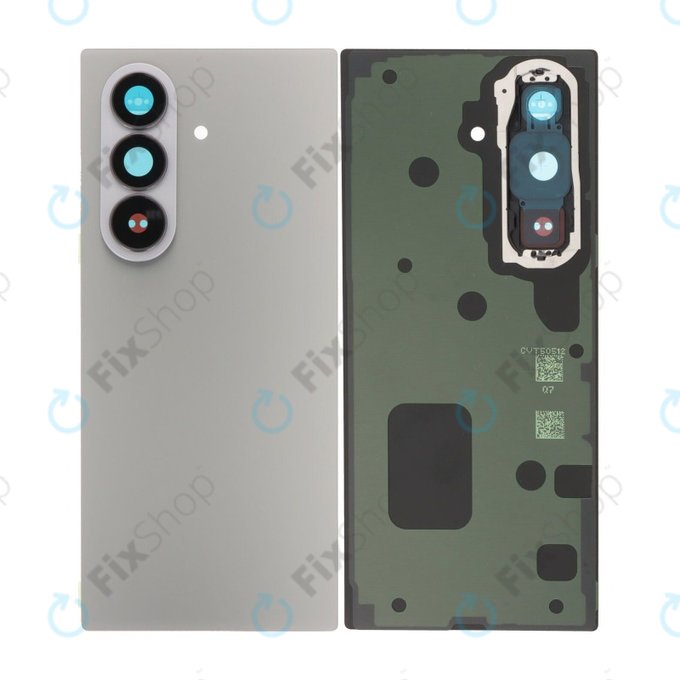 Samsung Galaxy Z Fold 7 F966B - Akkumulátor Fedőlap Komplett (Silver Shadow)