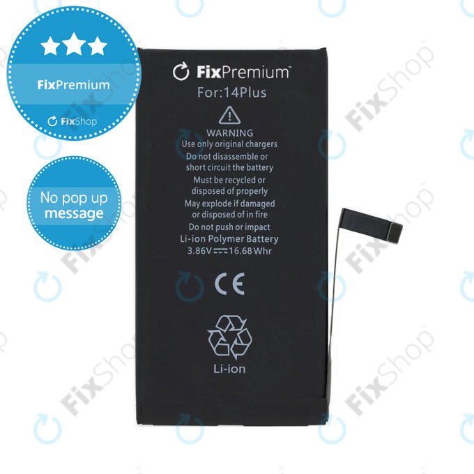 Akkumulátor iPhone 14 Plus, 4325mAh, DIAGNOSTIC