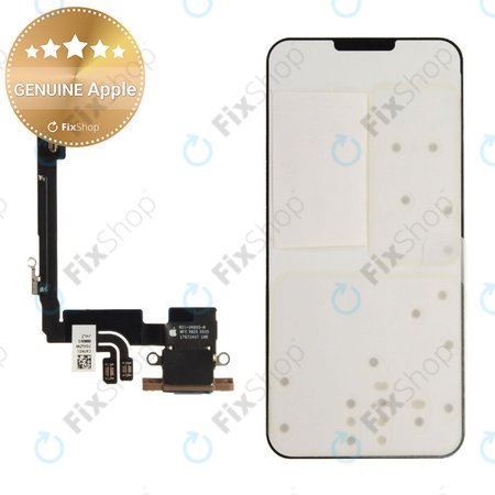 Töltő Csatlakozó + Flex Kábel | iPhone 16 Pro | Desert Titanium | 923-11090 | Genuine Apple