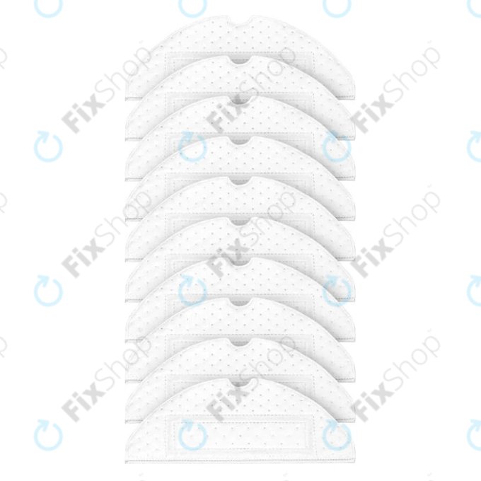Xiaomi Roborock S7, S7+, S7 MaxV, S7 MaxV Ultra, S7 Pro Ultra, S8, S8+, T7S Plus - Eldobható felmosó párna - 10db
