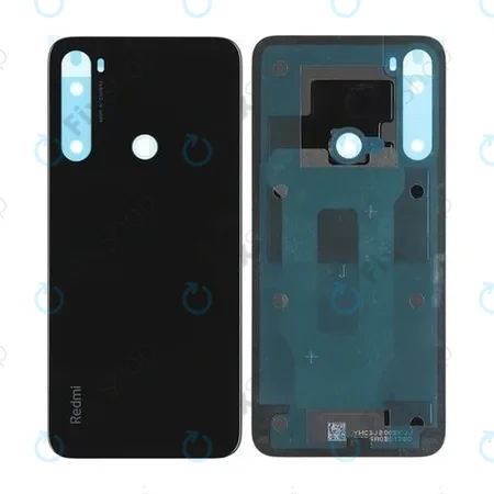 Xiaomi Redmi Note 8 - Akkumulátor Fedőlap (Space Black) - 550500001J6R Genuine Service Pack
