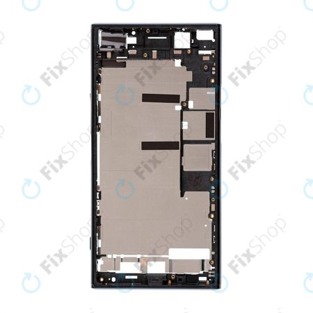 Sony Xperia XZ Premium Dual G8142 - Akkumulátor Fedőlap (Deepsea Black) - 1307-9938 Genuine Service Pack