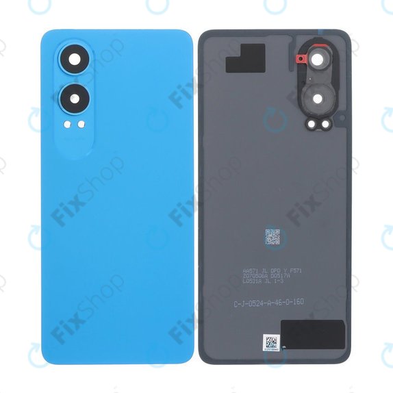 OnePlus Nord CE 4 Lite 5G - Akkumulátor Fedőlap Komplett (Mega Blue)