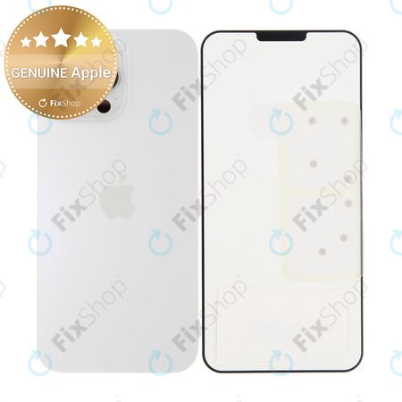 Hátsó Ház Üveg | iPhone 16 Pro Max | White Titanium | 661-44959 | Genuine Apple