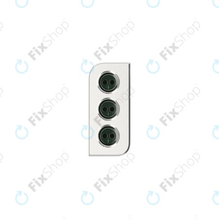 Samsung Galaxy S21 G991B - Hatsó Kamera Lencse Keret (Phantom White) - GH98-46110C Genuine Service Pack