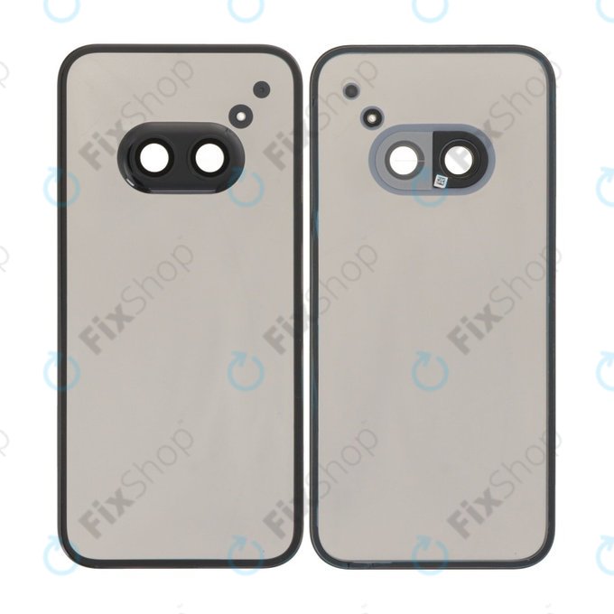 Nothing Phone (2a) - Akkumulátor Fedőlap Komplett (Black)
