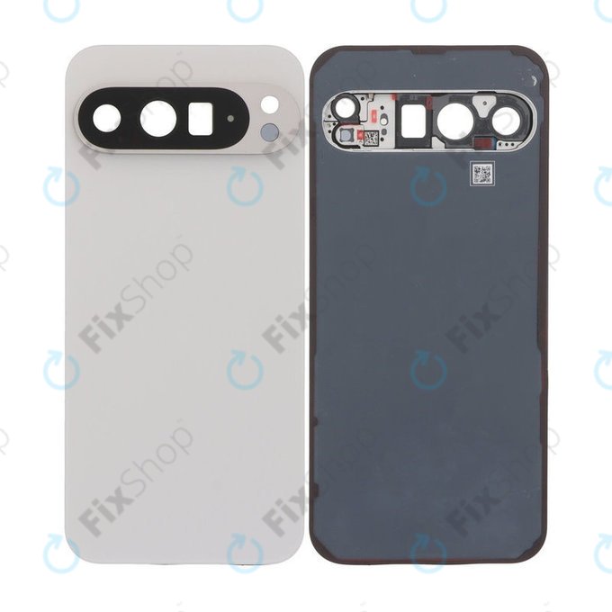 Google Pixel 9 Pro XL - Akkumulátor Fedőlap Komplett (Porcelain)