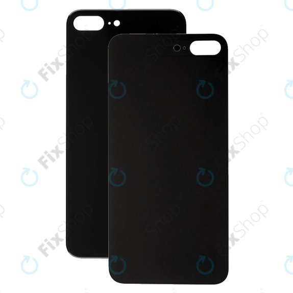 Apple iPhone 8 Plus - Hátsó Ház Üveg (Space Gray)