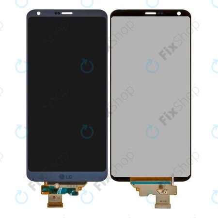 LG G6 H870 - LCD Kijelző + Érintőüveg (Kék)