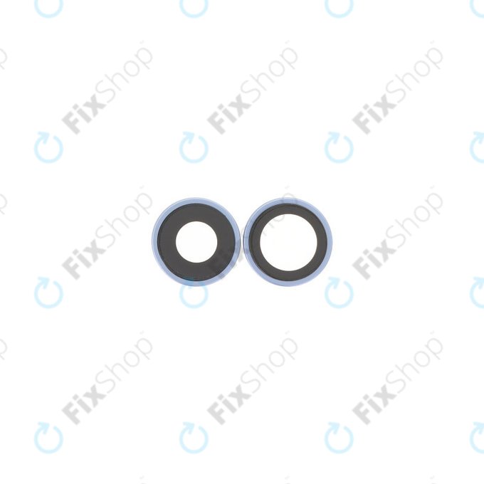 Apple iPhone 17 - Hátlapi Kamera Lencse Kerettel (Mist Blue) - 2db