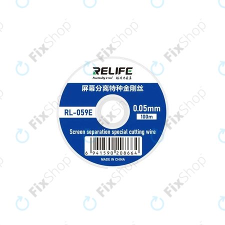 Relife RL-059E - Wire for Separating LCD Displays (0.05mm x 100M)