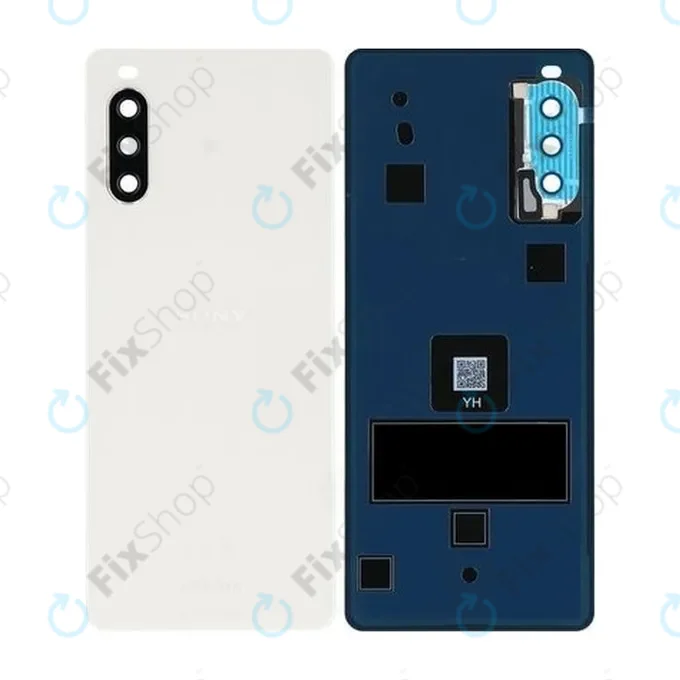 Sony Xperia 10 III - Akkumulátor Fedőlap (White) - A5034098A Genuine Service Pack