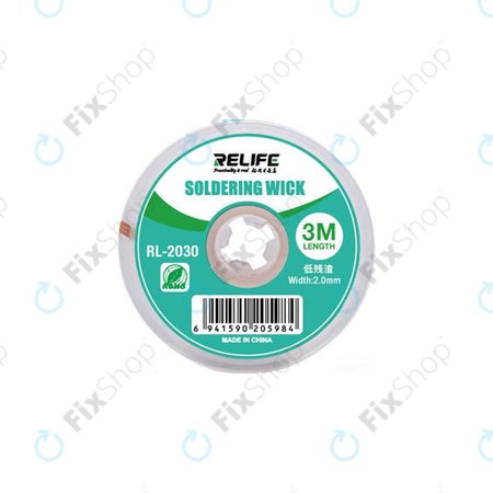 Relife RL-2030 - Forrasztó Kanóc (2mm)