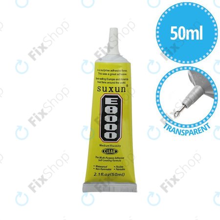 Adhesive Ragasztó E8000 - 50ml (Színtelen)