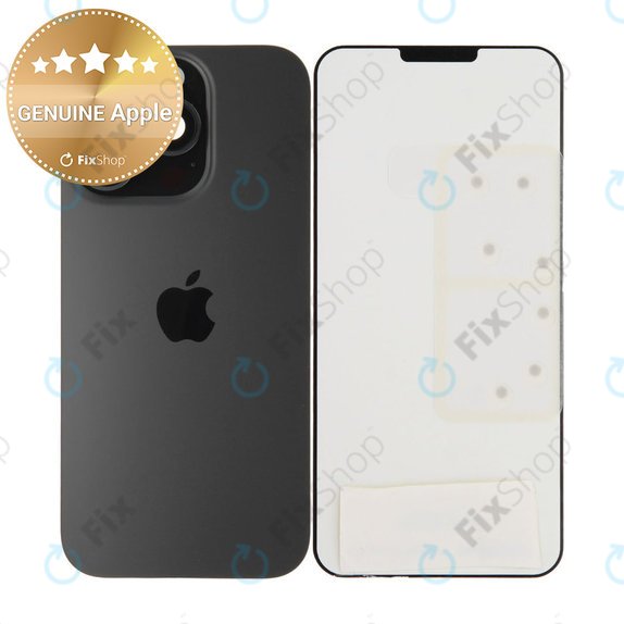 Hátsó Ház Üveg | iPhone 16 Pro | Black Titanium | 661-42722 | Genuine Apple