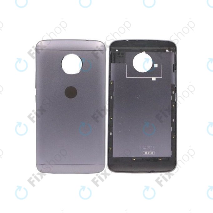 Motorola Moto G5 XT1676 - Akkumulátor Fedőlap (Lunar Grey)