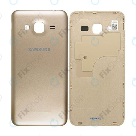 Samsung Galaxy J3 J320F (2016) - Akkumulátor Fedőlap (Gold) - GH98-38690B Genuine Service Pack