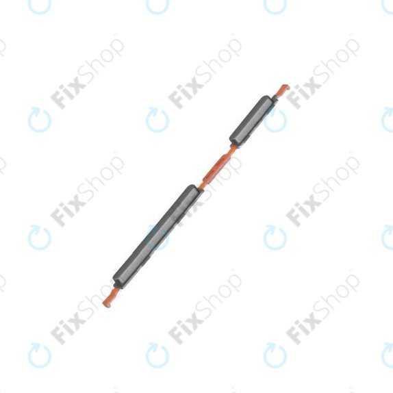 Nokia 2.4 - Bekapcsoló + Hangerő Gomb (Charcoal) - 711200564011 Genuine Service Pack