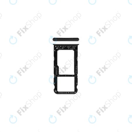 Huawei P Smart FIG-L31 - SIM/SD Slot (Black) - 51661HCM, 51661HCT Genuine Service Pack