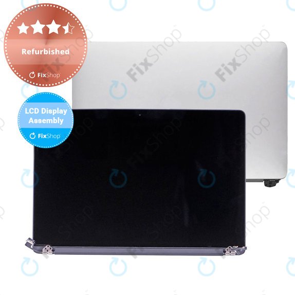Apple MacBook Pro 15" A1398 (Late 2013 - Mid 2014) - LCD Kijelző + Előlapi Üveg + Fedőlap Refurbished