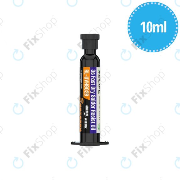 Relife RL-UVH902B - UV Keményíthető Forrasztómaszk - 10ml (Fekete)