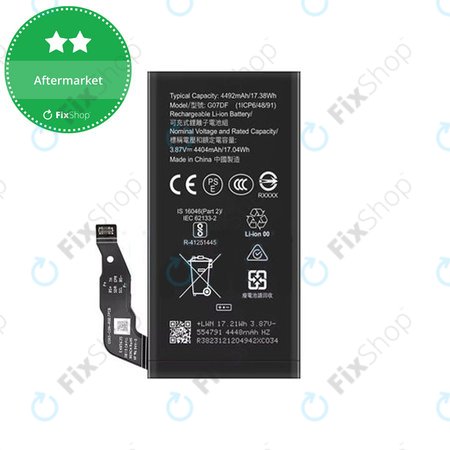 Google Pixel 8a - Akkumulátor GO7DF 4492mAh